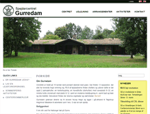 Tablet Screenshot of gurredam.dk